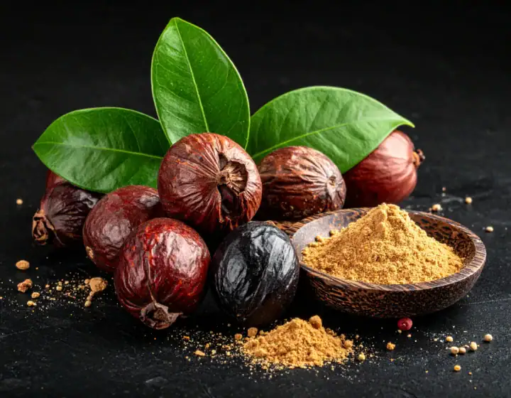 Guarana seed pods - the Caffeine source